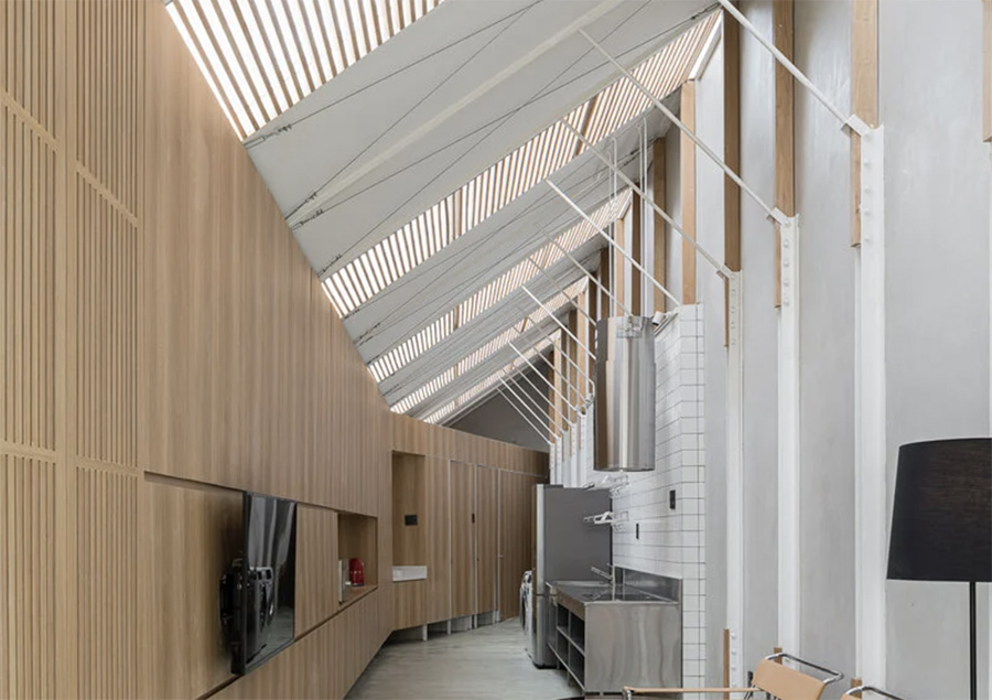 Nhà cấp 4 dạng ống bề ngang chỉ 2,9m thiết kế như khoang máy bay-10