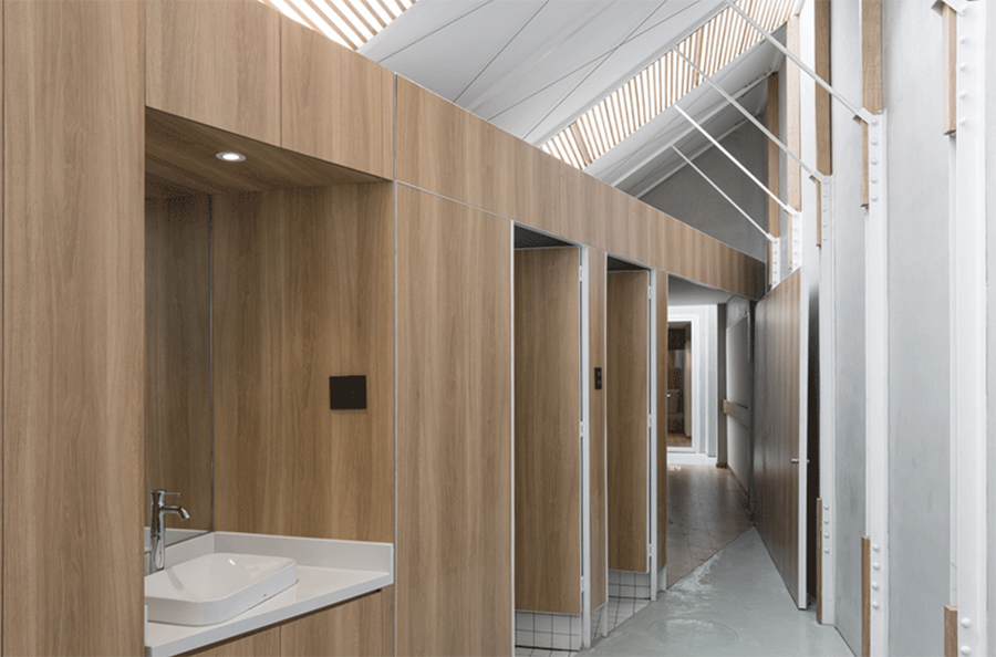 Nhà cấp 4 dạng ống bề ngang chỉ 2,9m thiết kế như khoang máy bay-14