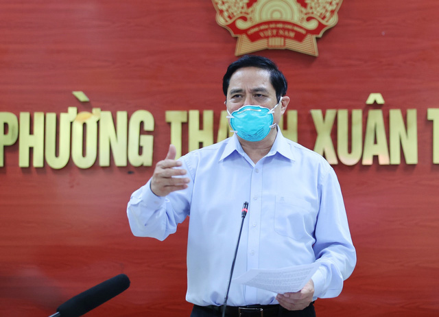 Thủ tướng phê bình công tác phòng chống dịch của quận Thanh Xuân, Hà Nội-1