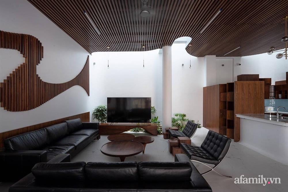 Nhà phố với mặt tiền độc đáo, phần lớn diện tích được thiết kế cho không gian sinh hoạt chung của gia đình 3 thế hệ ở Sơn La-4