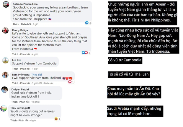 Fan Đông Nam Á đồng loạt gửi lời chúc đến tuyển Việt Nam, nhắc khéo về trọng tài-1