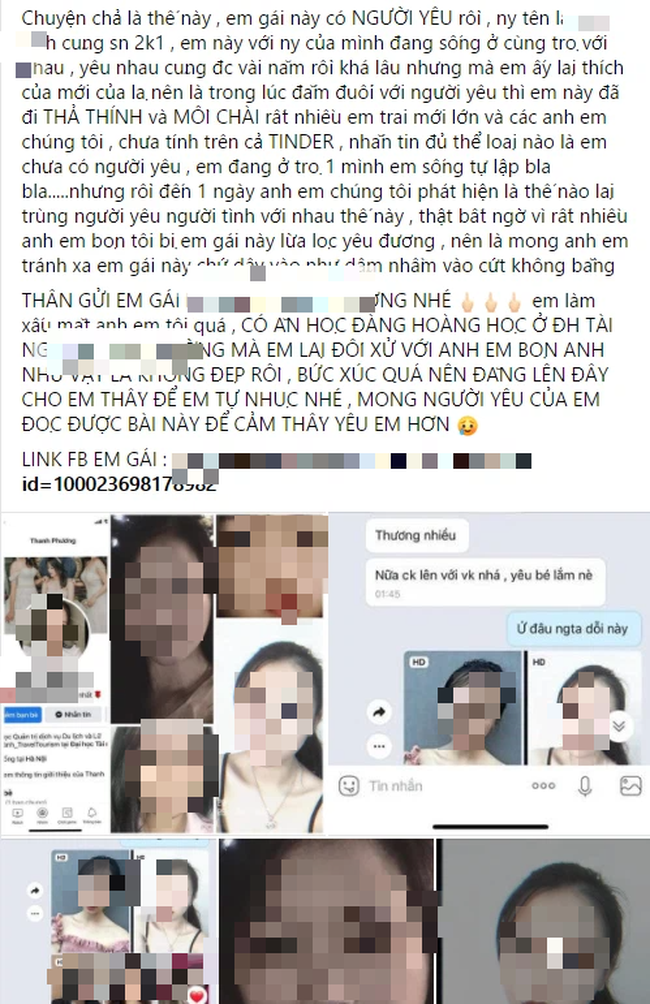 Phát hiện bị trùng người yêu với nhiều người, chàng trai lột trần cô bạn gái và trả thù thâm sâu: Em thấy em tự nhục nhé!-1