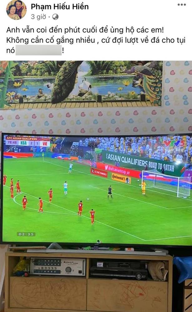 Sao Vbiz bức xúc trận Việt Nam gặp Saudi Arabia, MC Thành Trung phải xoá status cổ xuý netizen tấn công Facebook trọng tài-5