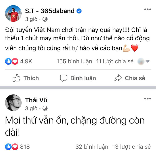 Sao Vbiz bức xúc trận Việt Nam gặp Saudi Arabia, MC Thành Trung phải xoá status cổ xuý netizen tấn công Facebook trọng tài-10