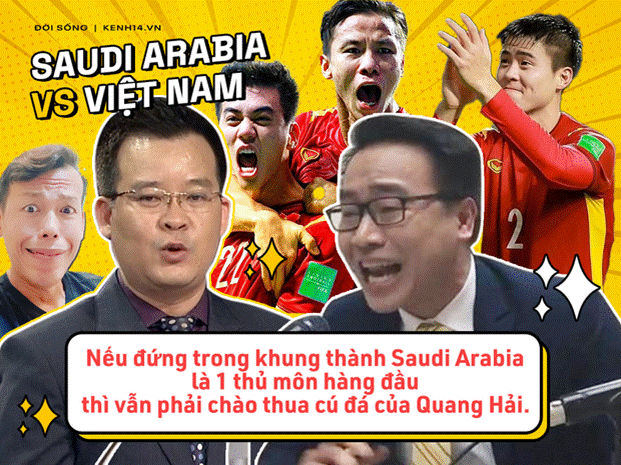 Rổ quote đi vào lòng người của bộ đôi BLV Biên Cương - Tuấn Anh ở trận Việt Nam gặp Saudi Arabia-3