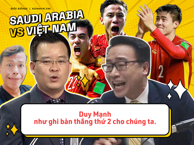 Rổ quote đi vào lòng người của bộ đôi BLV Biên Cương - Tuấn Anh ở trận Việt Nam gặp Saudi Arabia-8