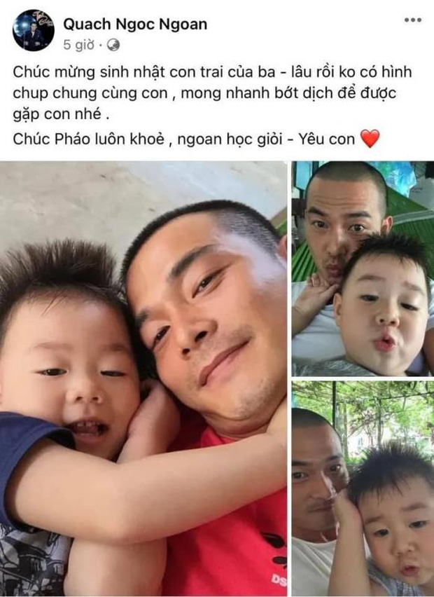Quách Ngọc Ngoan chúc mừng sinh nhật con trai, Phượng Chanel lập tức có động thái chứng tỏ cả hai gương vỡ lại lành?-1