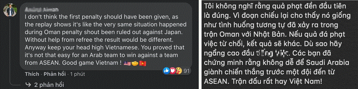 Người hâm mộ Đông Nam Á gửi lời động viên đội tuyển Việt Nam sau trận thua Saudi Arabia-4