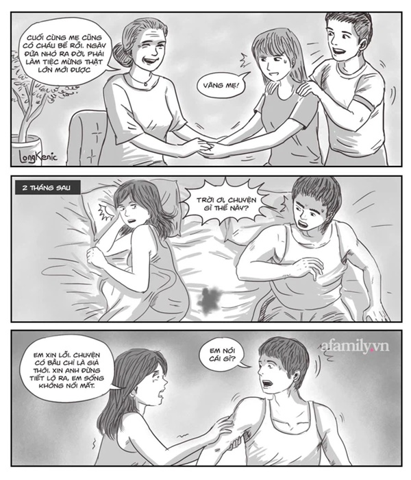 Vợ mang bầu đột nhiên ra máu, tôi hốt hoảng đòi đưa đến viện khám thì cô ấy ấp úng tiết lộ bí mật động trời-1