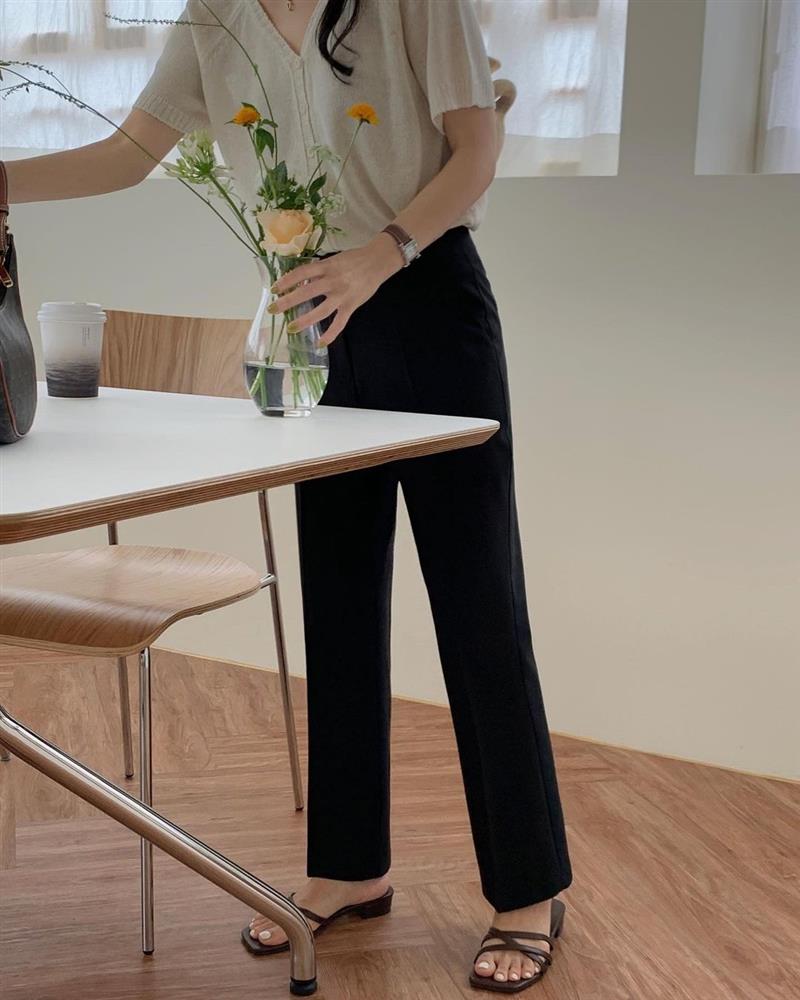 Hay đi giày bệt thì chị em hãy mặc 4 kiểu quần này: Không lo thấp đi mà vóc dáng còn cao ráo hơn hẳn-7