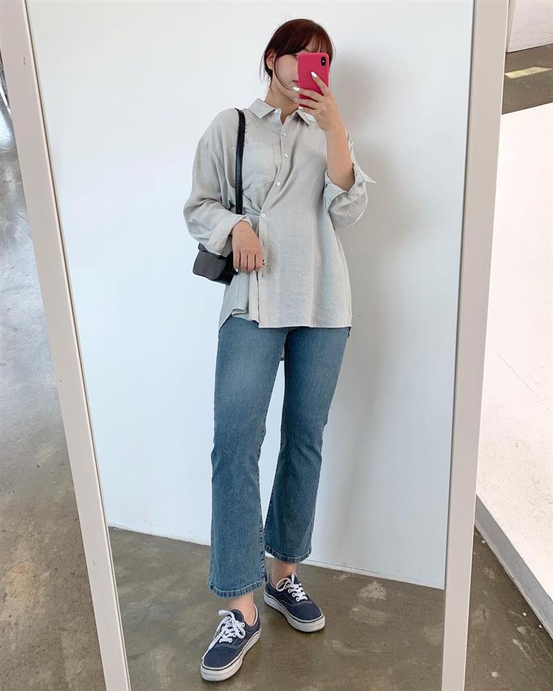 Hay đi giày bệt thì chị em hãy mặc 4 kiểu quần này: Không lo thấp đi mà vóc dáng còn cao ráo hơn hẳn-13