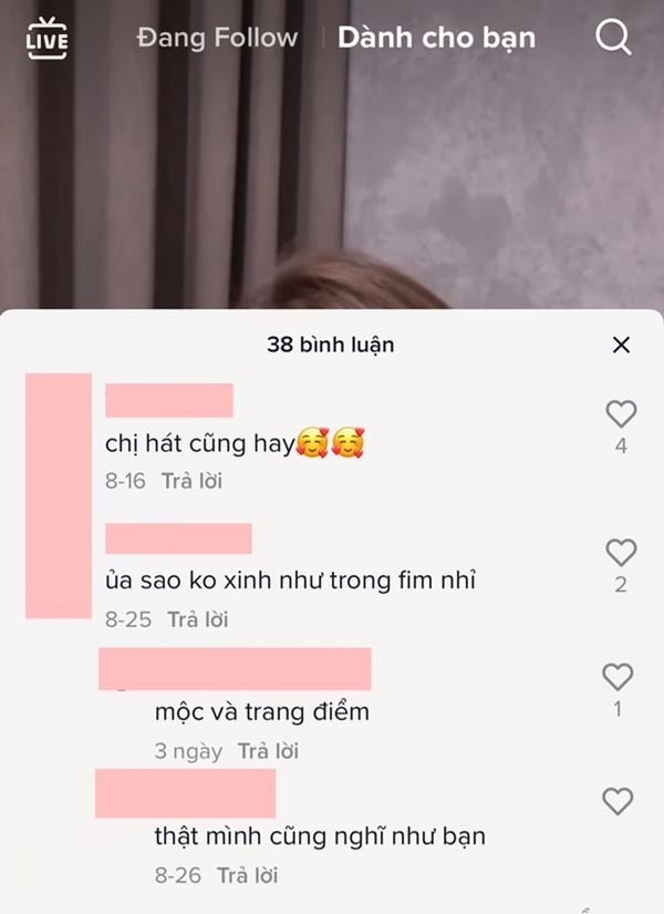 Phương Oanh lộ dung nhan thật qua clip hát tặng fan, ngỡ ngàng vì gương mặt kém sắc khác hẳn trên phim?-4