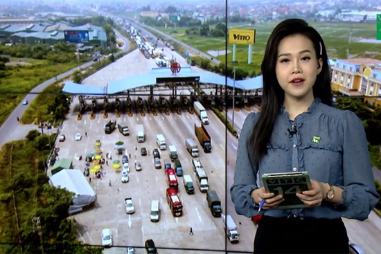 Video: 'Cò thông chốt' kiểm dịch COVID-19 ở Cao tốc Pháp Vân, Hà Nội