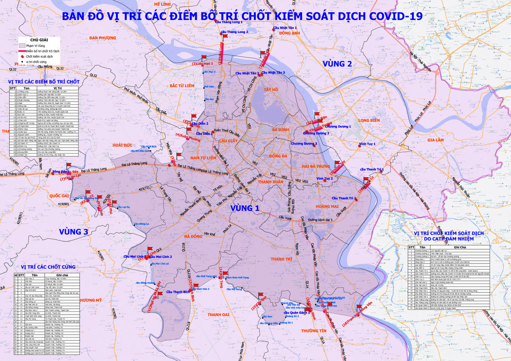 Người dân Hà Nội lưu thông qua 3 vùng phòng, chống dịch thế nào từ 6/9?-2
