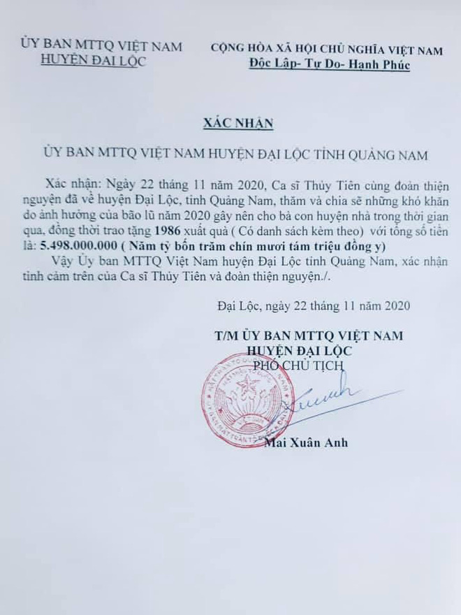 Netizen soi Thuỷ Tiên sử dụng 3 số tài khoản ngân hàng kêu gọi từ thiện nhưng chỉ sao kê 1, thực hư là gì?-7