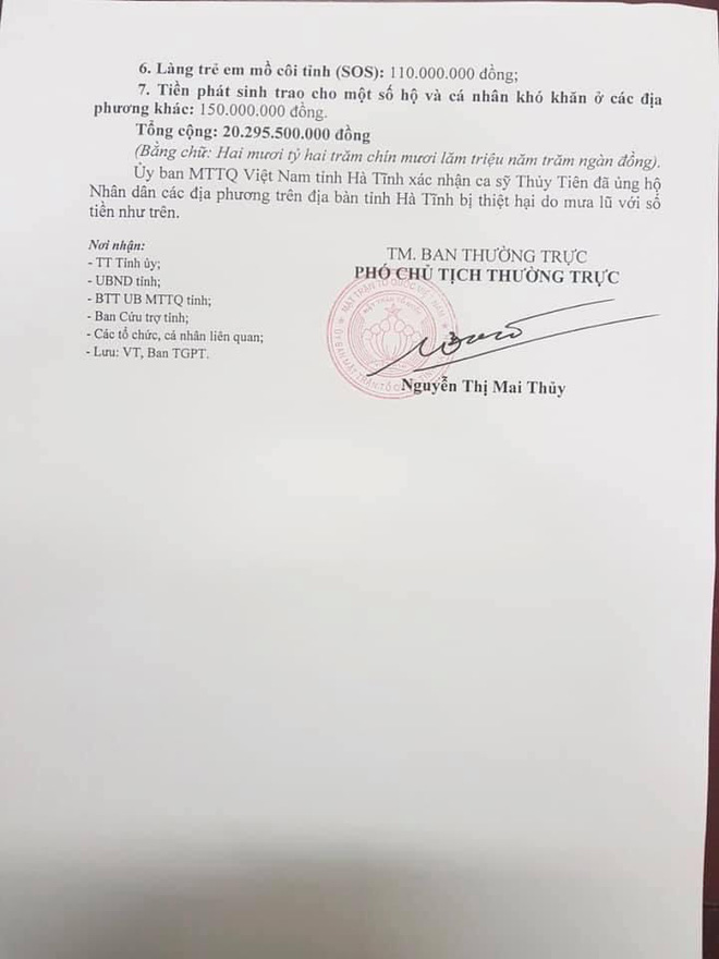 Netizen soi Thuỷ Tiên sử dụng 3 số tài khoản ngân hàng kêu gọi từ thiện nhưng chỉ sao kê 1, thực hư là gì?-9