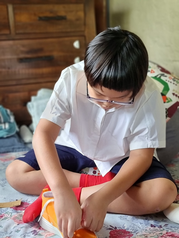 Nhân vật huyền thoại mỗi mùa khai giảng - Bi Béo nhà Xuân Bắc lại xuất hiện với gương mặt khó ở-1