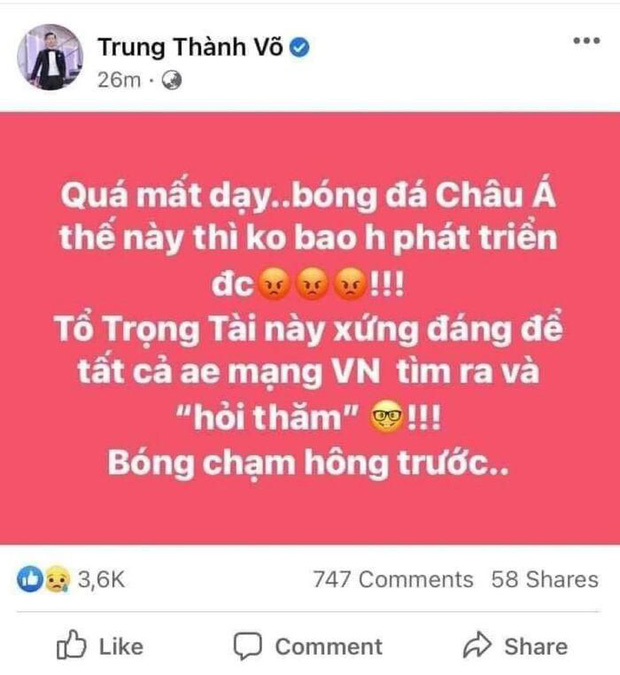 Tuyển tập loạt phát ngôn gây tranh cãi của MC Thành Trung: Từ phân biệt vùng miền, chửi tục đến cổ xuý netizen làm điều xấu-9