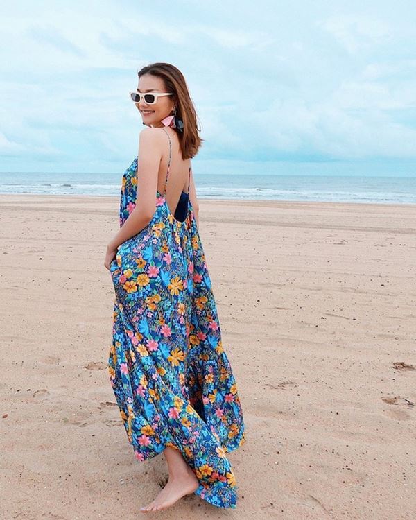 Có 1 mẫu đầm khiến sao nữ Vbiz mê mệt: Thoải mái level max nhưng lại khiến nhiều cô vướng vào nghi vấn có bầu-1