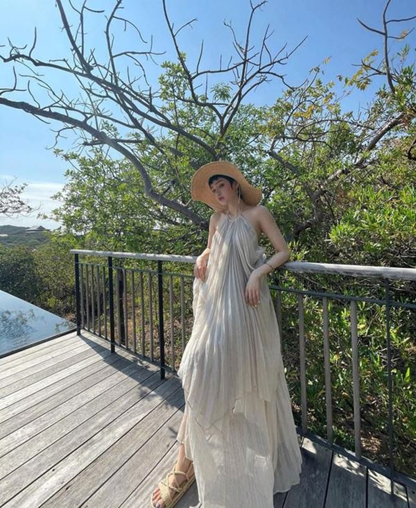 Có 1 mẫu đầm khiến sao nữ Vbiz mê mệt: Thoải mái level max nhưng lại khiến nhiều cô vướng vào nghi vấn có bầu-17