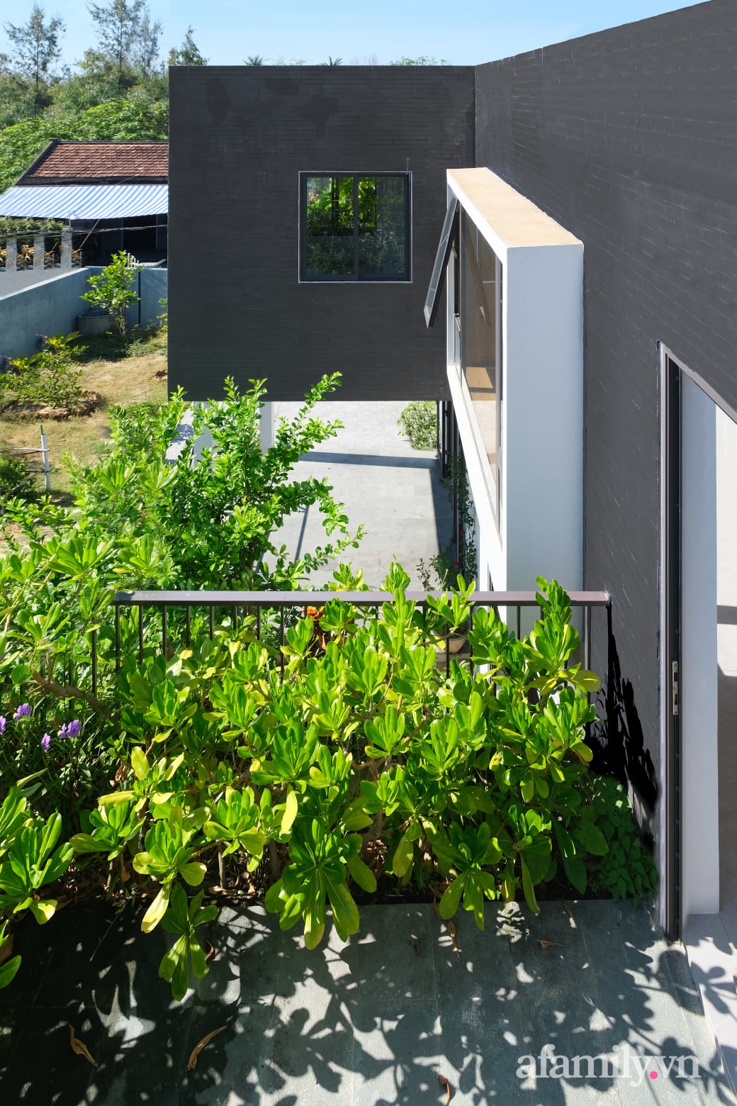 Ngôi nhà tương phản màu sắc mang nét đẹp hiện đại của con gái tự thiết kế dành tặng ba mẹ ở Quảng Nam-22