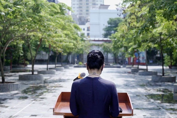 Bức ảnh lịch sử của lễ khai giảng năm học 2021 - 2022: Nhiều năm sau các thế hệ sẽ còn nhắc về buổi tựu trường kỳ lạ này-1