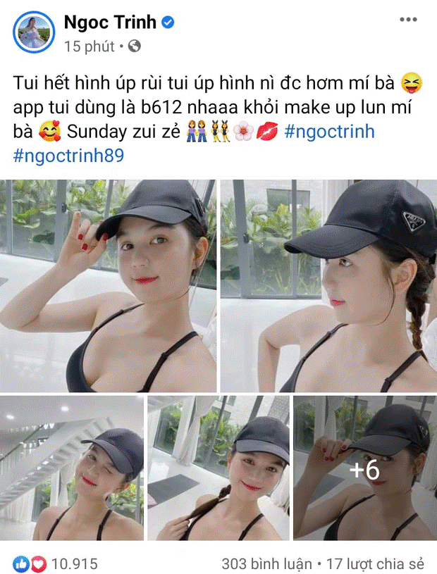 Ngọc Trinh dạo này: Tăng cân nên trẻ ra vài tuổi, vòng 1 trồi sụt thất thường bỗng dưng đẫy đà hút mắt người nhìn-1
