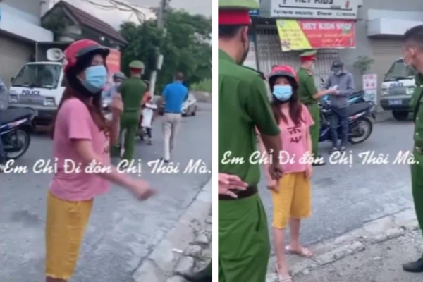 Ảnh: Ùn tắc tại chốt kiểm soát vùng đỏ ngày đầu đợt giãn cách lần thứ 4 tại Hà Nội-15