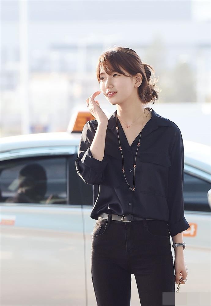 Nàng tóc dài nên học Suzy 5 cách buộc tóc: Đảm bảo trẻ xinh mà không quê kiểng-3