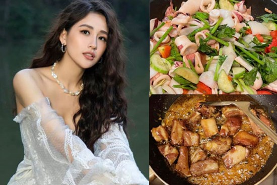 Từ cô gái chuyên order đồ ăn, mùa dịch Mai Phương Thúy hóa thành gái đảm, vào bếp nấu nhiều món ngon hấp dẫn