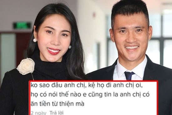 Xôn xao ảnh Công Vinh bình luận đúng 3 chữ đáp trả antifan giữa ồn ào từ thiện, thực hư thế nào?