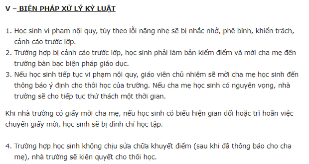 Kỷ luật thép tại ngôi trường Phó Hiệu trưởng Văn Thùy Dương giảng dạy: 4 điều tuyệt đối cấm trên Facebook, không ăn kẹo cao su trong trường...-4