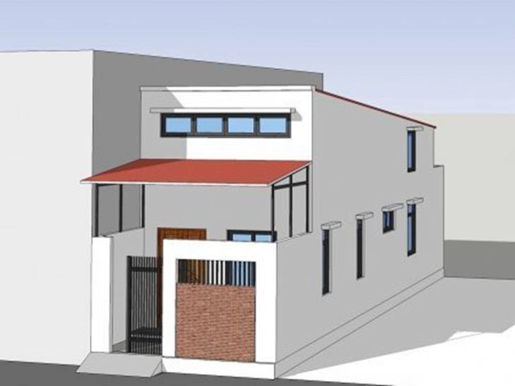 Xây nhà ống cấp 4 mái tôn đẹp, giá từ 200 triệu đang thịnh hành hiện nay-3