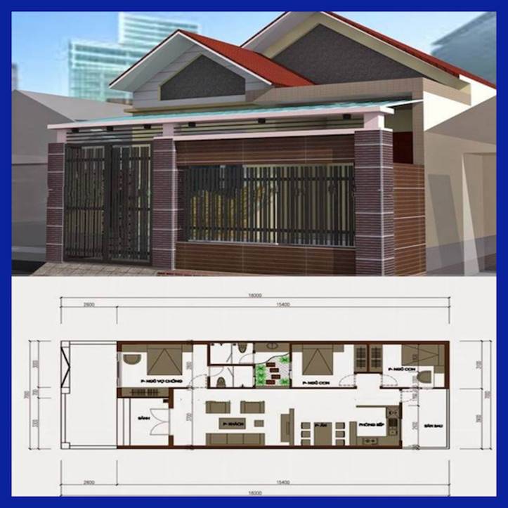 Xây nhà ống cấp 4 mái tôn đẹp, giá từ 200 triệu đang thịnh hành hiện nay-7