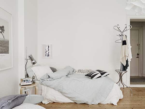 Căn hộ 1 phòng ngủ với thiết kế sàn mở tận dụng được tối đa không gian, đem lại cảm giác vừa rộng rãi vừa ấm áp và vô cùng tiện dụng-3