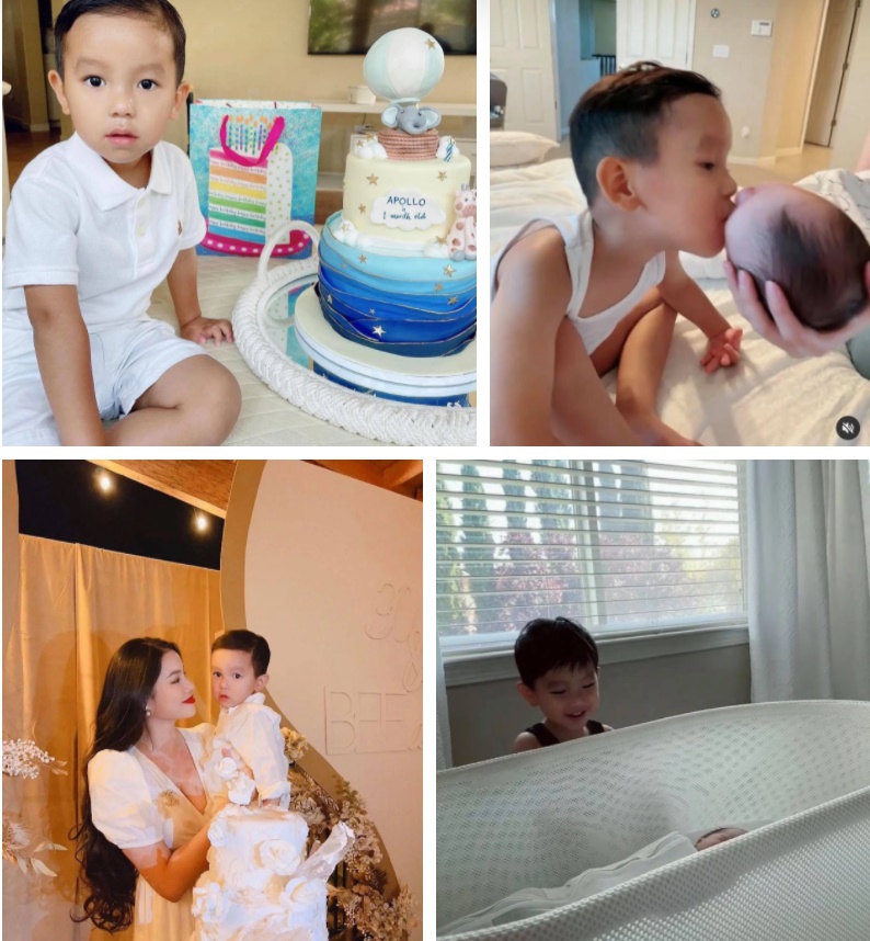 Phạm Hương khoe sữa tràn trề, tích cả một tủ đầy ắp cho con trai thứ 2-2