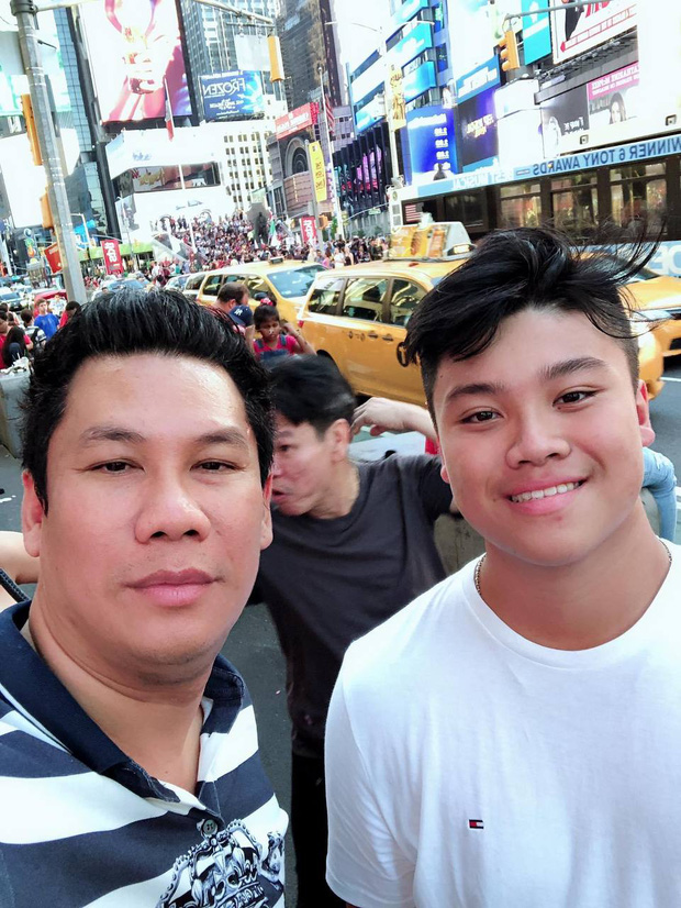 Con trai trưởng 18 tuổi ra dáng lãng tử của Đức Huy - đại gia BĐS kiêm ông chủ phòng trà Không Tên-1