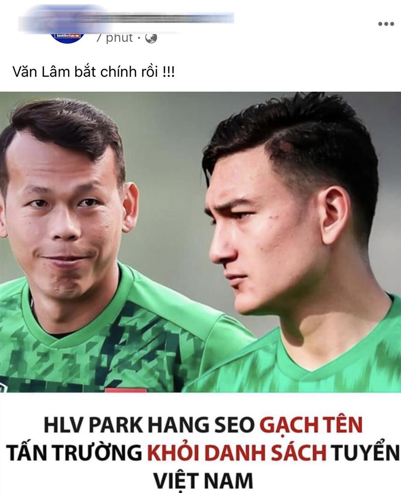 Khán giả phẫn nộ khi diễn đàn lớn dùng từ thiếu tôn trọng Tấn Trường khi anh không có trong đội hình ra sân-2