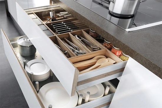 Việc nội trợ sẽ trở nên dễ dàng hơn bao giờ hết nhờ những chi tiết trong thiết kế nhà bếp này