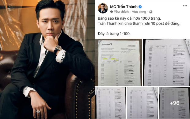 Sao kê cùng ngân hàng: Lý Hải - Minh Hà được dân tình khen rõ ràng, Trấn Thành vẫn còn điểm nghi vấn-1