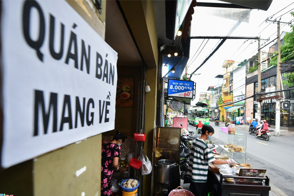 TP.HCM cho phép quán ăn mở lại, chỉ bán mang đi-1