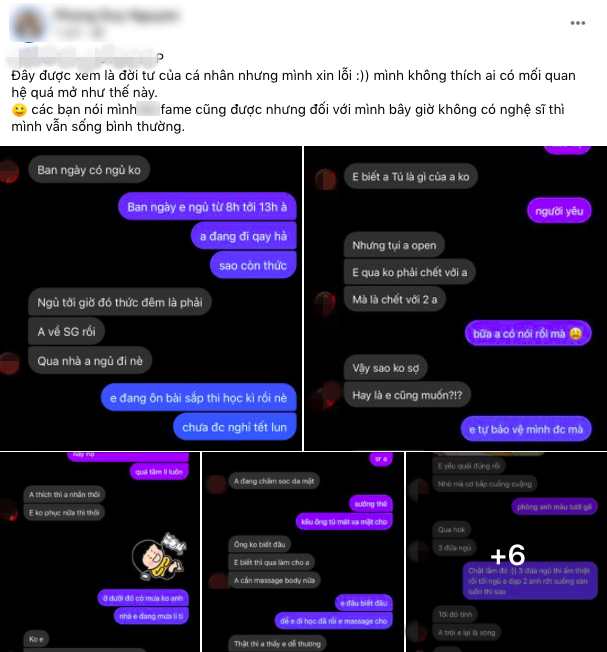 Xuất hiện thông tin đoạn chat chuyện nhạy cảm 18+ của nam danh hài nổi tiếng cùng quản lý và người thứ 3?-1