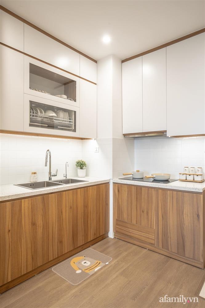 Căn hộ 54m² nội thất tối giản theo tone vàng nâu đẹp đến từng centimet với chi phí 170 triệu đồng của cô nàng độc thân tại Hà Nội-10