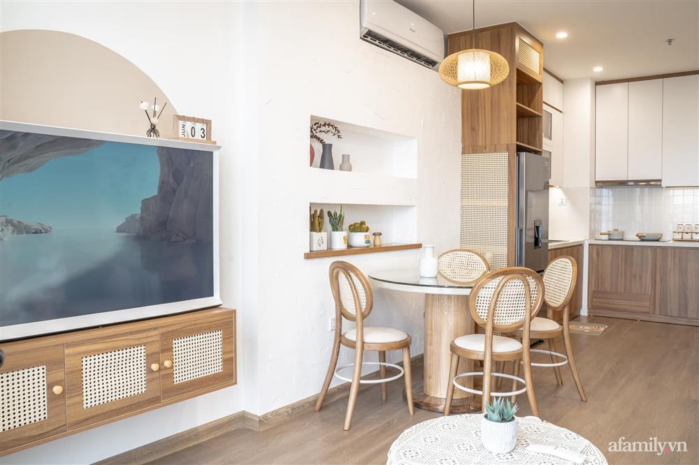Căn hộ 54m² nội thất tối giản theo tone vàng nâu đẹp đến từng centimet với chi phí 170 triệu đồng của cô nàng độc thân tại Hà Nội-7