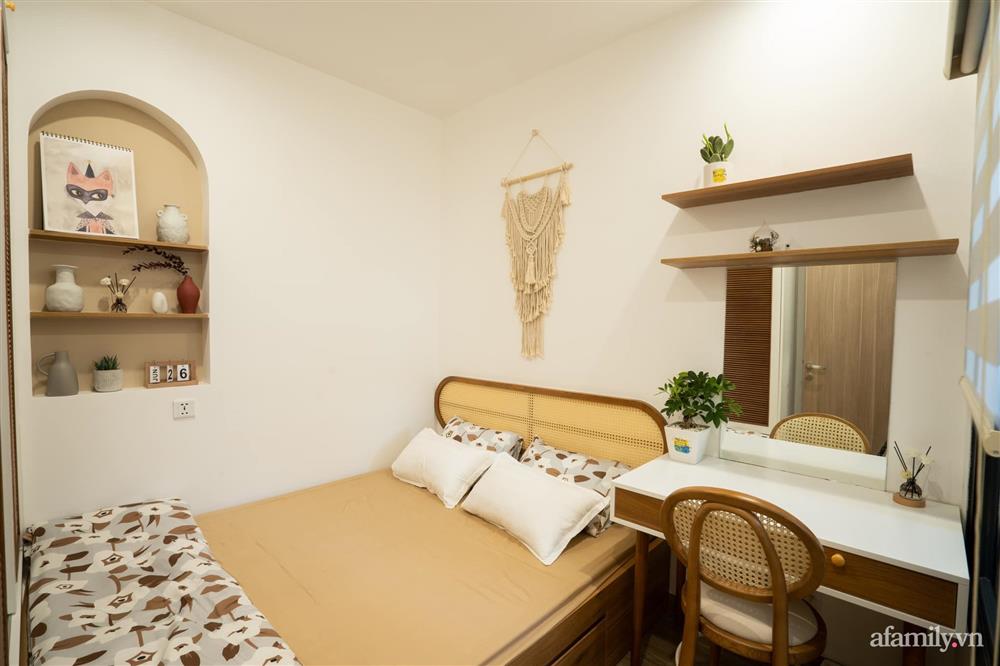 Căn hộ 54m² nội thất tối giản theo tone vàng nâu đẹp đến từng centimet với chi phí 170 triệu đồng của cô nàng độc thân tại Hà Nội-17