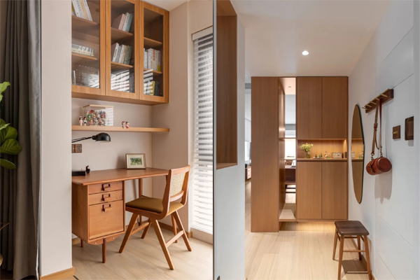 Căn nhà ống trải dài và cuộc đại phẫu thuật thành công ngoài sức tưởng tượng, chỉ 35m2 nhưng có tới 8 khu vực chức năng tiện dụng-35