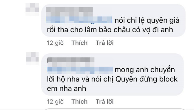 Động thái dằn mặt nhẹ nhàng mà sâu cay của Lệ Quyên khi bị mỉa mai tha cho Lâm Bảo Châu có vợ đi-4