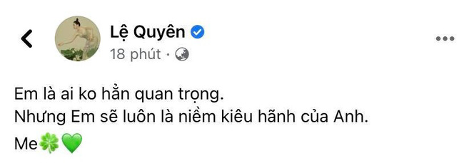 Động thái dằn mặt nhẹ nhàng mà sâu cay của Lệ Quyên khi bị mỉa mai tha cho Lâm Bảo Châu có vợ đi-1