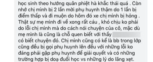 Cựu học sinh kể đủ chuyện kinh dị về 1 trường hot ở Hà Nội: Mắng xối xả phụ huynh, học sinh mặc quần dài hơn quy định bị cắt ngay tại chỗ?-4