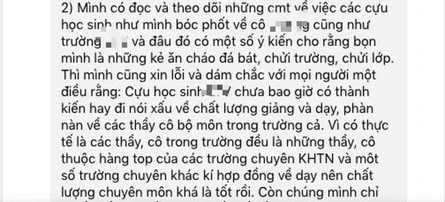 Cựu học sinh kể đủ chuyện kinh dị về 1 trường hot ở Hà Nội: Mắng xối xả phụ huynh, học sinh mặc quần dài hơn quy định bị cắt ngay tại chỗ?-9